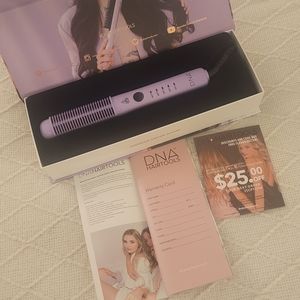 BRAND NEW W/BOX Pastel purple pink hair curler DNA HAIR TOOLS